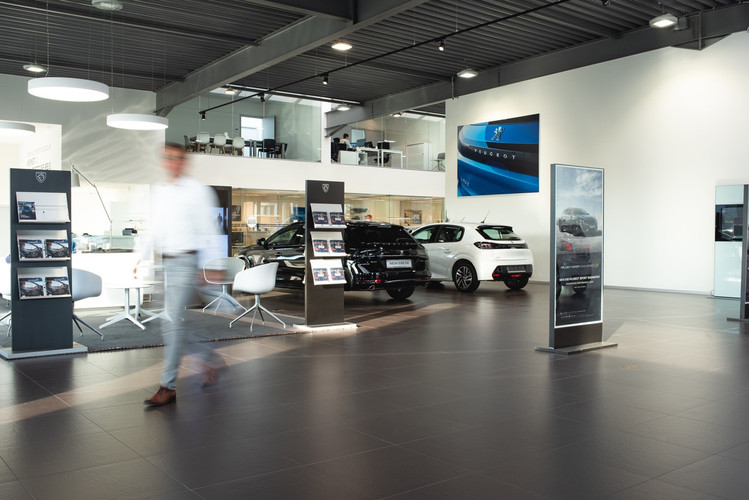 dealer showroom